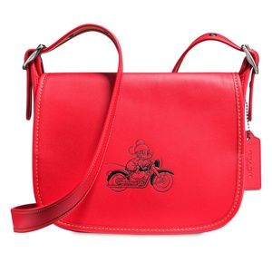 Coach x DISNEY Mickey Mouse Patricia Red Bag ❣️HP